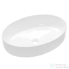 Invena ASTRI 55x41 cm-es pultra ültethető mosdó csaplyuk nélkül,fehér CE-30-001-W