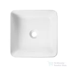 Invena AKTE 38x38 cm-es pultra ültethető mosdó,fehér CE-54-K01-C