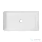 Invena AKTE 66x38 cm-es pultra ültethető mosdó,fehér CE-54-P01-C