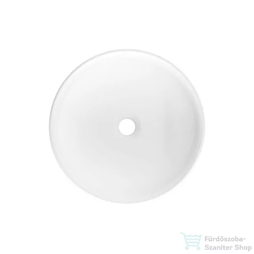 Invena LIMNOS 36 cm-es pultra ültethető mosdó csaplyuk nélkül,fehér CE-59-001-W