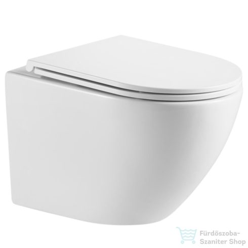Invena LIMNOS perem nélküli fali WC ülőkével, CE-93-001-L