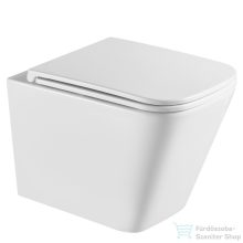   Invena FLORINA perem nélküli fali WC ülőkével, CE-94-001-L