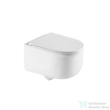   Invena KORFU perem nélküli fali WC ülőkével, CE-95-001-L