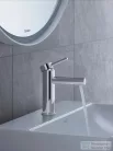 Duravit CIRCLE M Minusflow mosdó csaptelep leeresztő nélkül, króm CE1022002010