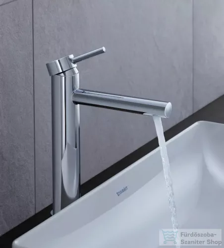 Duravit CIRCLE L magasított mosdó csaptelep leeresztő nélkül, króm CE1030002010