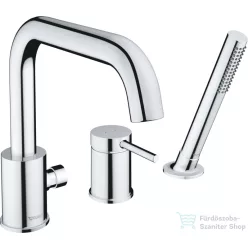   Duravit CIRCLE 3 üléses kádtöltő csaptelep zuhanyszettel, króm CE5260000010
