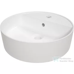   Deante ROUND pultra ültethető kerámia mosdó csaplyukkal CGR_6U4B