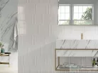 Cifre DIMSEY White Outside 6,5x33 cm fali csempe
