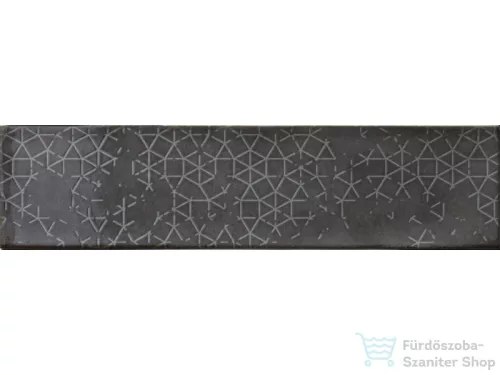 Cifre OMNIA Anthracite Decor 7,5x30 cm fali csempe