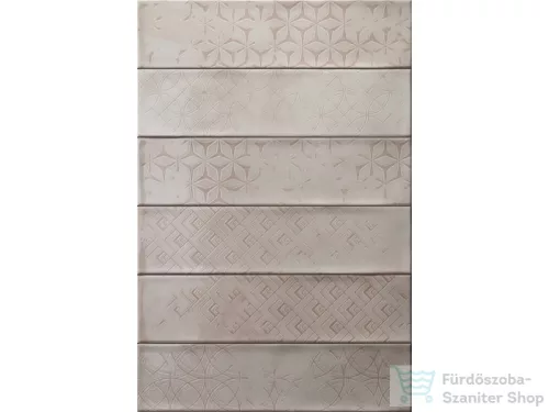 Cifre OMNIA Beige Decor 7,5x30 cm fali csempe
