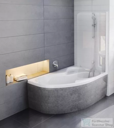 Ravak Rosa II 160 x 105 jobb akrilkád (hófehér) CL21000000