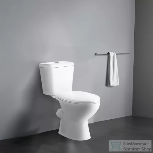 Leziter Cleano monoblokkos WC hátsó kifolyással ülőkével CLEANO-HATSO