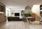 Afirmax Legnar-Acoustic Alba Tölgy 122x22,9 SPC vízálló vinyl padlólap alátét szivaccsal CLEA 41802