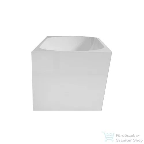 Niwell AVIORA L 150x75 cm falhoz illeszthető szabadon álló kád, balos, fehér COM-NW-KSZ-AVI-Lxxx
