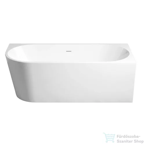 Niwell AVIORA R 150x75 cm falhoz illeszthető szabadon álló kád, jobbos, fehér COM-NW-KSZ-AVI-Rxxx
