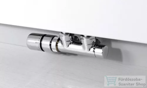 Sapho TWIN TERMO csatlakozó készlet radiátorhoz, króm (CP3012S)