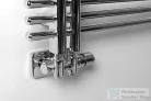 Sapho TWIN COMBI TERMO csatlakozó készlet radiátorhoz, króm, jobb (CP5010S)