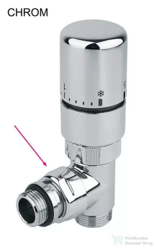 Sapho Szoritógyűrű réz csőhöz 15 mm, króm (pár) CP6015