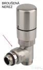 Sapho Szoritógyűrű réz csőhöz 15 mm szálcsiszolt inox (pár) CP6515