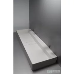   Deante BLUR ráültethető gránit mosdó 100x40 lefolyófedéllel, alabástrom  CQB_AU1S
