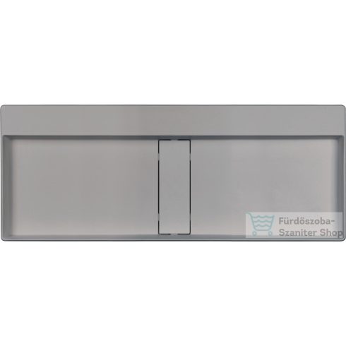 Deante BLUR ráültethető gránit mosdó 100x40 lefolyófedéllel, metálszürke CQB_SU1S