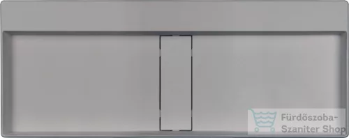 Deante BLUR ráültethető gránit mosdó 100x40 lefolyófedéllel, metálszürke CQB_SU1S