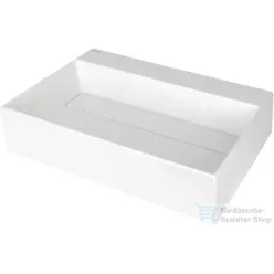   Deante CORREO pultra ültethető gránit mosdó 60x40 cm, lefolyófedéllel, alabástrom CQR_AU6M