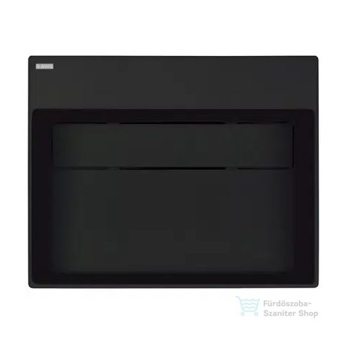 Deante CORREO pultra ültethető gránit mosdó 50x40 cm, lefolyófedéllel, fekete CQR_NU5M