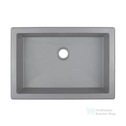 Deante CORREO gránit pult alá építhető mosdó 50x35 cm, metálszürke CQR_SU5U