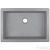 Deante CORREO gránit pult alá építhető mosdó 50x35 cm, metálszürke CQR_SU5U