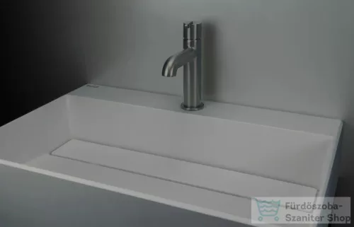 Deante CORREO pultra ültethető gránit mosdó 60x40 cm, lefolyófedéllel, metálszürke CQR_SU6M