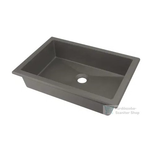 Deante CORREO gránit pult alá építhető mosdó 50x35 cm, antracit metál CQR_TU5U