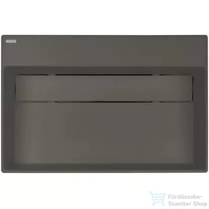 Deante CORREO pultra ültethető gránit mosdó 60x40 cm, lefolyófedéllel, antracit metál CQR_TU6M