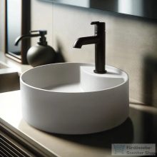   Deante SILIA pultra ültethető gránit mosdó csaptelep szigettel, alabástrom CQS_AU4B