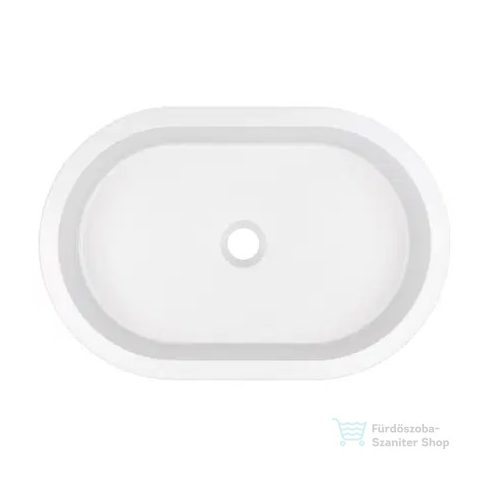 Deante SILIA gránit pult alá építhető mosdó 50x35 cm, alabástrom CQS_AU6U