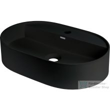   Deante SILIA ráültethető ovális gránit mosdó, nero CQS_NU6B