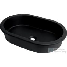   Deante SILIA gránit pult alá építhető mosdó 50x35 cm, fekete CQS_NU6U