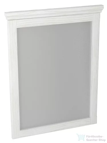 Sapho CROSS tükör, 60x80x3,5cm, antikolt fehér  CR211