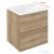 Sapho CIRASA Mosdótartó szekrény, 2 fiókkal, 48x54x39cm, Alabama tölgy (CR492-2222)