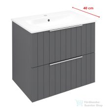   Sapho CIRASA Mosdótartó szekrény, 2 fiókkal, 58x54x39cm, carina strip (CR592-4141S)