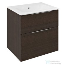   Sapho CIRASA Mosdótartó szekrény, 2 fiókkal, 59,3x64x46cm, rusztikus fenyő (CR601-1616)