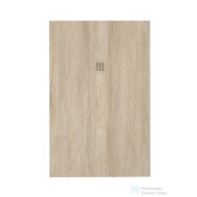   Zenon CREATE SMART SLATE 100x130 cm-es zuhanytálca palakő hatású felülettel, Legno naturale CRSM100130LENA