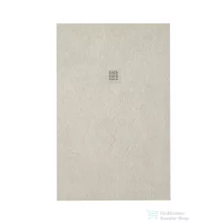   Zenon CREATE SMART SLATE 110x160 cm-es zuhanytálca palakő hatású felülettel, Basalt Cream CRSM110160BACR