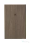 Zenon CREATE SMART SLATE 120x120 cm-es zuhanytálca palakő hatású felülettel, Legno noce CRSM120120LENO