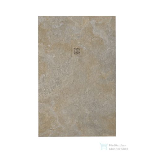 Zenon CREATE SMART SLATE 120x170 cm-es zuhanytálca palakő hatású felülettel, Ardesia sand CRSM120170ARSA