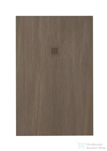 Zenon CREATE SMART SLATE 80x130 cm-es zuhanytálca palakő hatású felülettel, Legno noce CRSM80130LENO