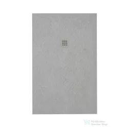   Zenon CREATE SMART SLATE 90x100 cm-es zuhanytálca palakő hatású felülettel, Basalt pearl CRSM90100BAPE
