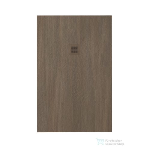 Zenon CREATE SMART SLATE 90x110 cm-es zuhanytálca palakő hatású felülettel, Legno noce CRSM90110LENO