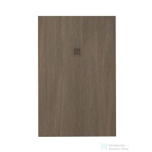   Zenon CREATE SMART SLATE 90x160 cm-es zuhanytálca palakő hatású felülettel, Legno noce CRSM90160LENO