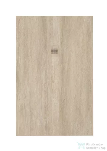 Zenon CREATE SMART SLATE 90x90 cm-es zuhanytálca palakő hatású felülettel, Legno naturale CRSM9090LENA